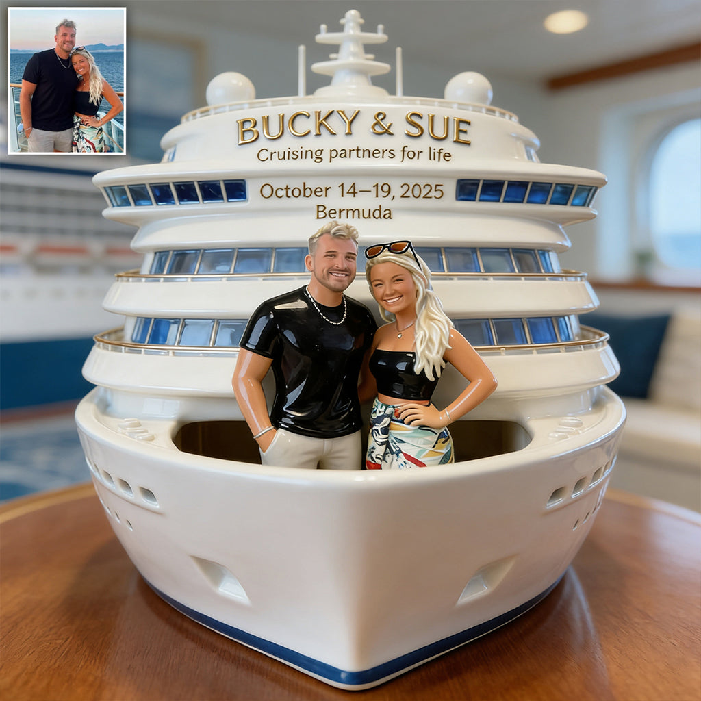 Cruise Memory - Personalized Cruising Custom Shaped Acrylic Plaque
