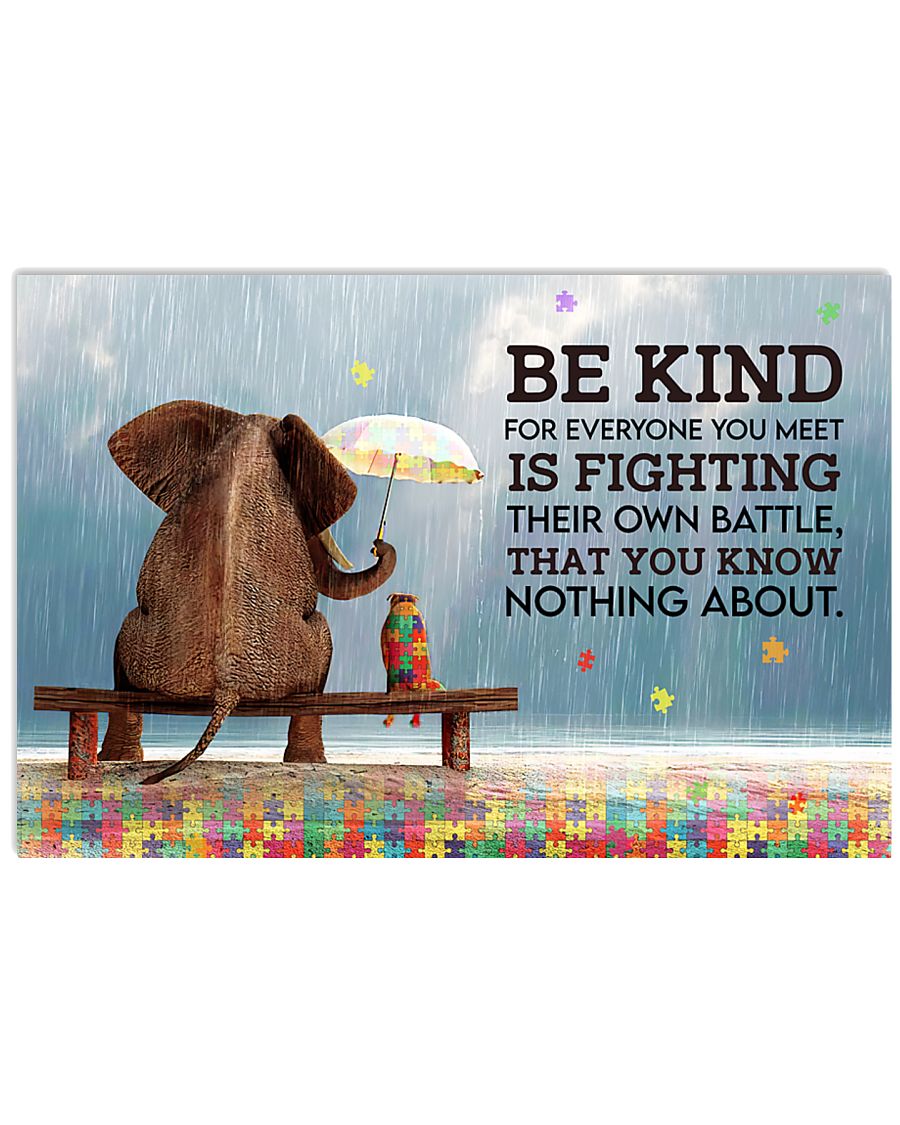 Autism Be Kind - Autism Awareness Poster 0921