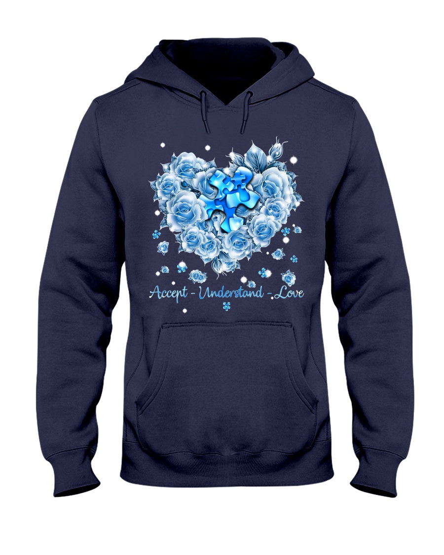 I Am His Voice He Is My Heart - Autism Awareness T-shirt and Hoodie 0921