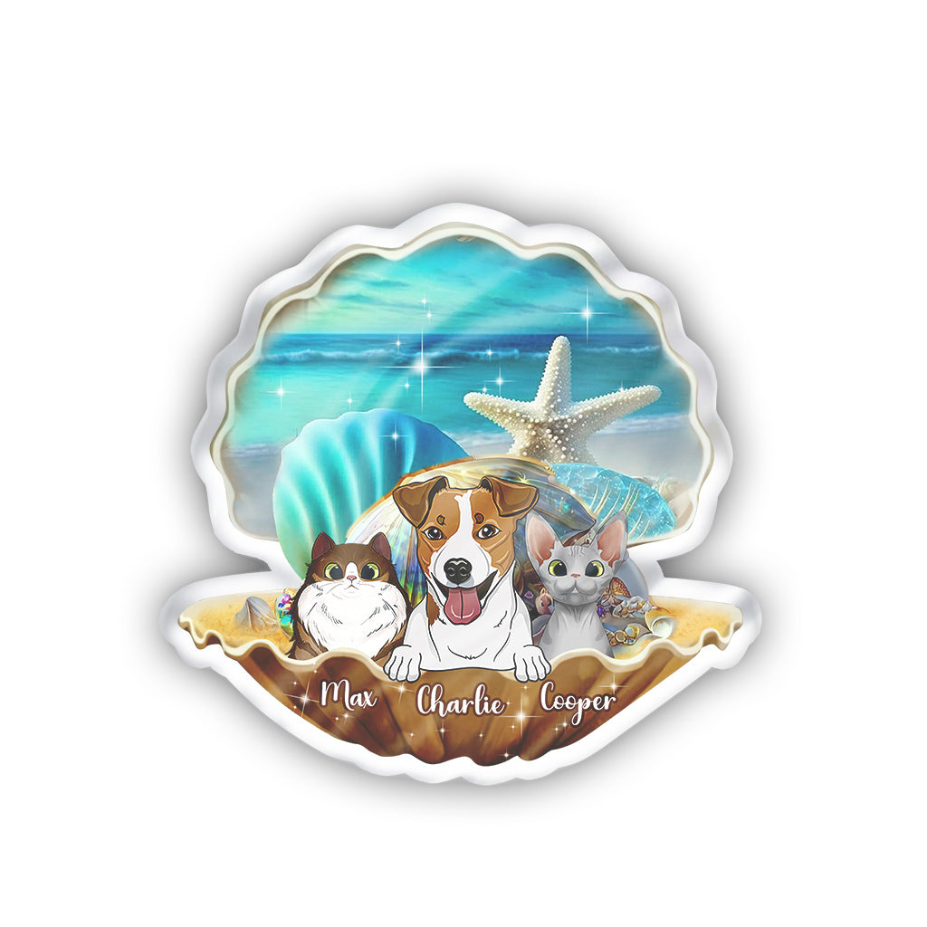 Little Cuties - Personalized Dog Shaped Pillow