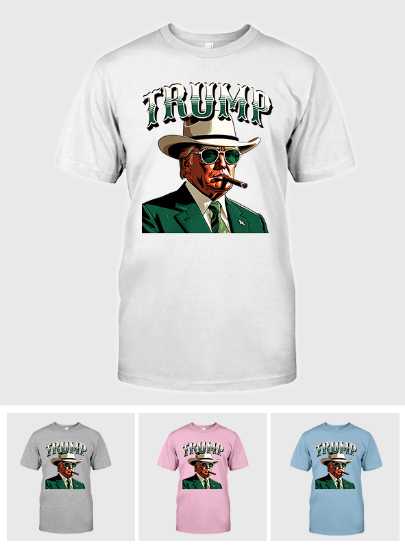 Donad Trum Cowboy Western Cowboy Tshirt, Make America Great Donald Daddy Shirt, Trum 2024 Shirt, MAGA Shirt