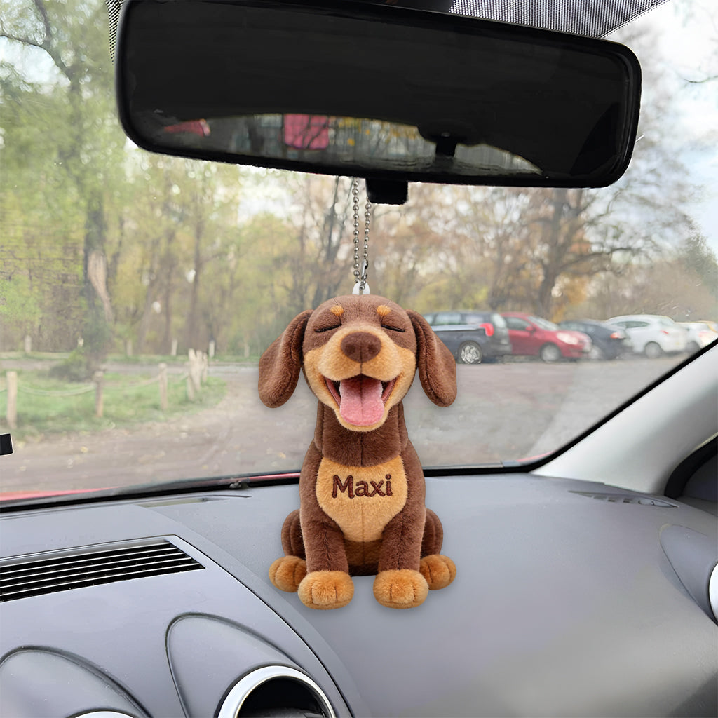 Always By My Side - Personalized Dog Plush Keychain
