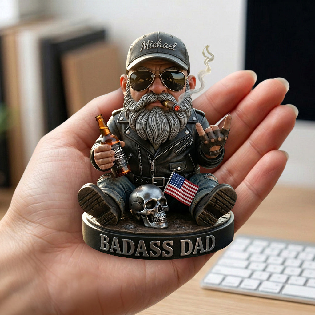 Cool Dad - Personalized Father Premium 3D Figurine