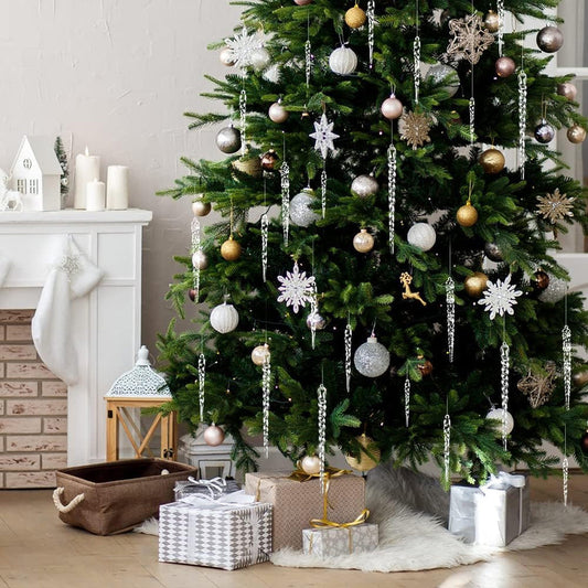 Glass Icicle Ornament