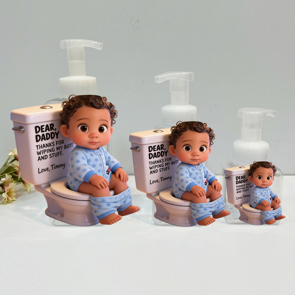 Cute And Funny Gift For Parents, Funny Father's Day Gift - Personalized Father Pump Dispenser