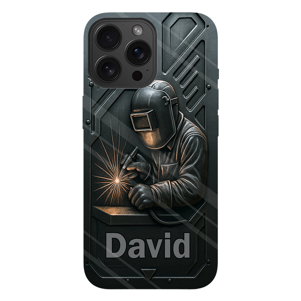 Cool Welder Men - Personalized Welder Full Print Phone Case