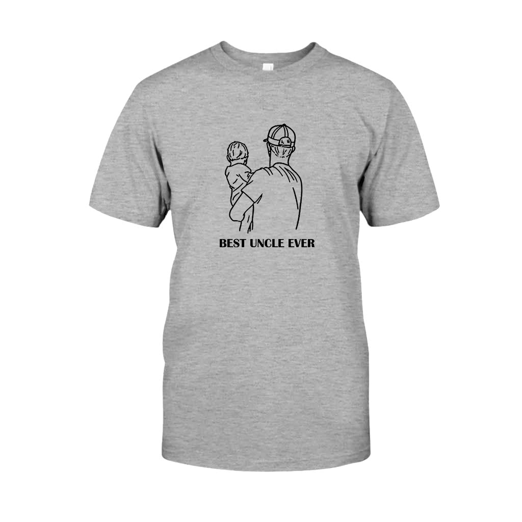 Best Uncle Ever - Gift for uncle - Personalized T-shirt And Hoodie