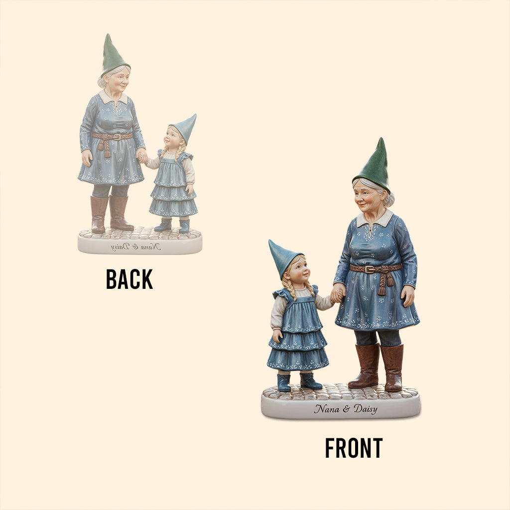 Grandma's Little Gnomes - Personalized Gardening Custom Shaped Acrylic Plaque