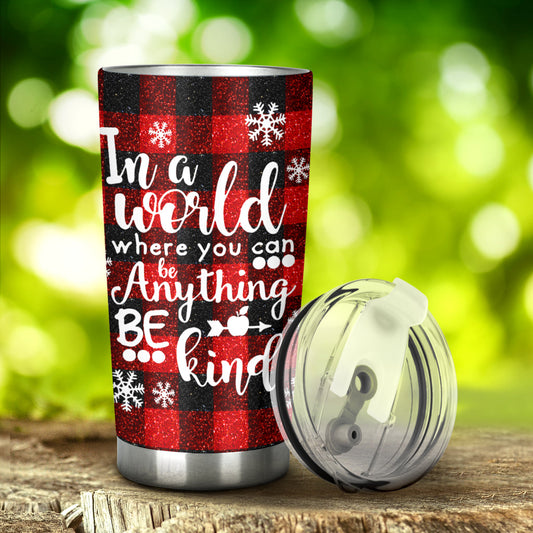 In A World Where You Teacher Tumbler 0622