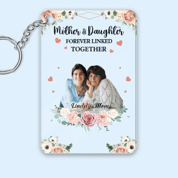 The Love Between Mother and Daughter Is Forever - Personalized Acrylic Plaque
