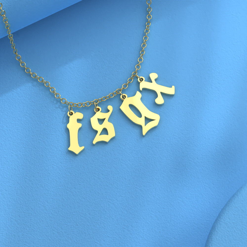 Any Letter - Personalized Initial Necklace
