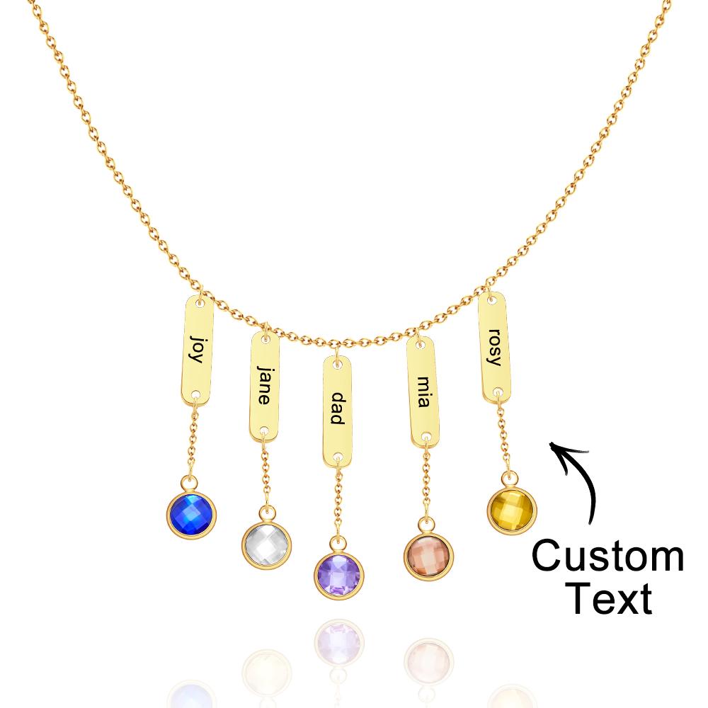 This Is Us - Personalized Family Engraved Name Necklace