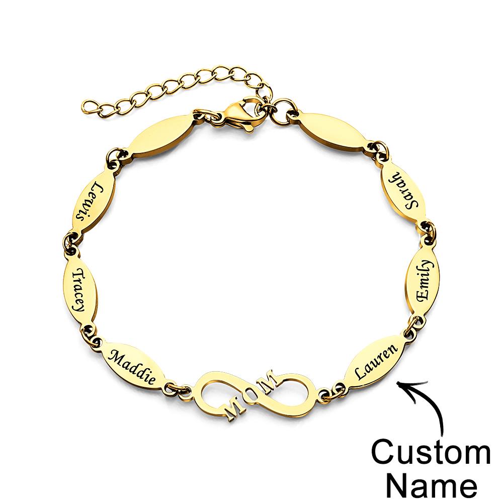 Any Names - Personalized Mother Bracelet