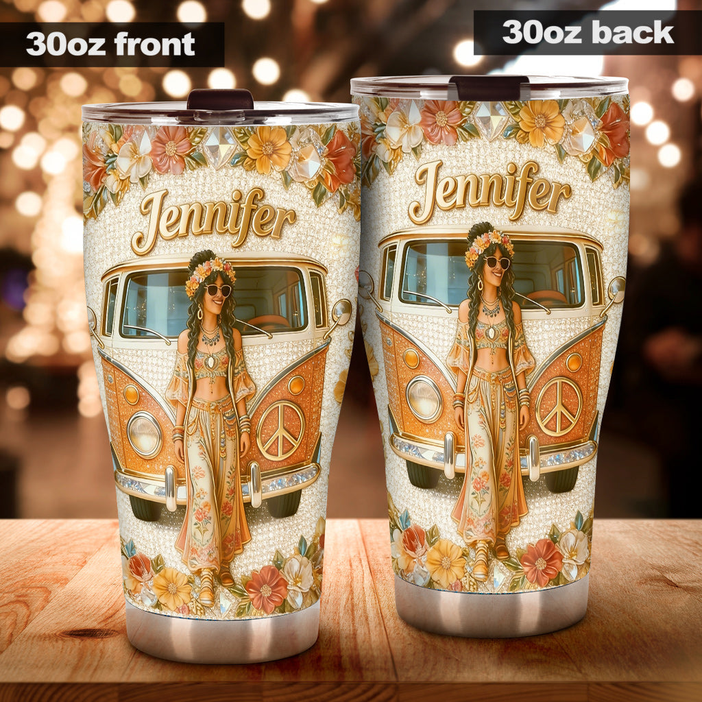 Hippie Souls - Personalized Hippie Tumbler