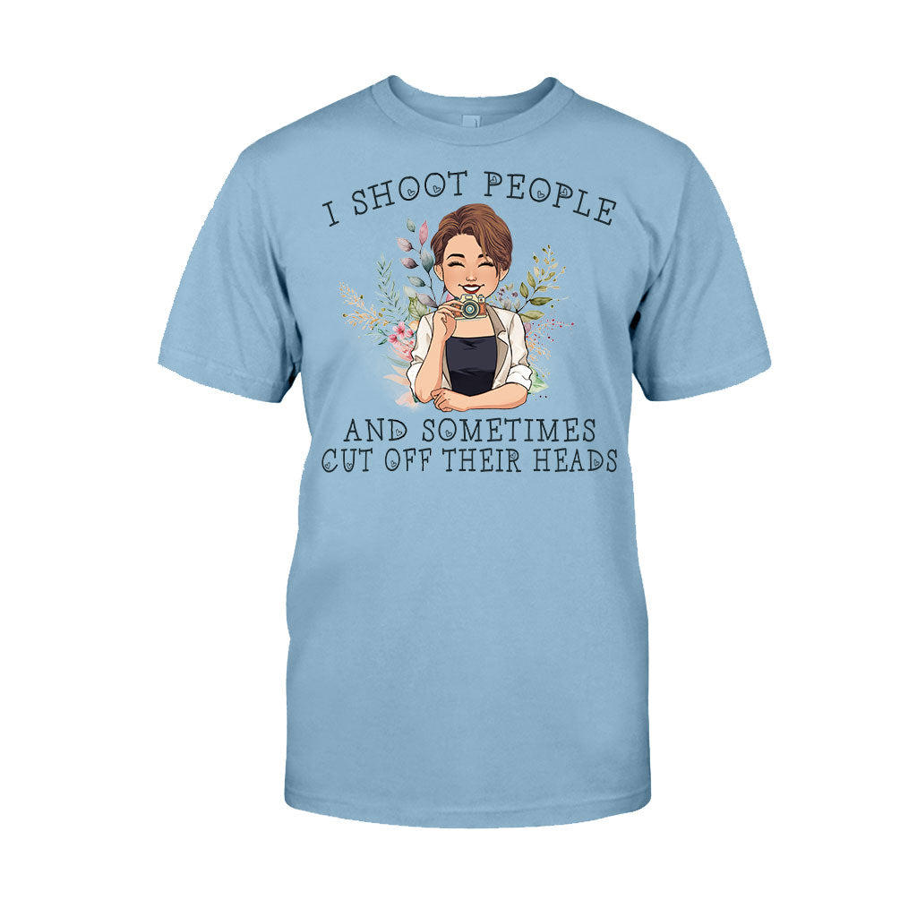 I Shoot People - Personalized Photography T-shirt And Hoodie