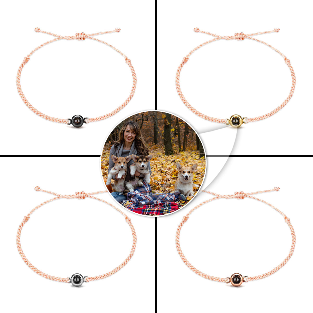 Dog Lover - Personalized Dog Projection Bracelet