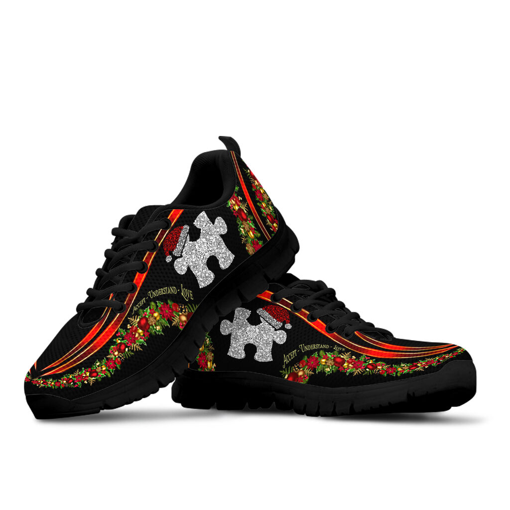 Accept Understand Love Autism Awareness Sneakers 0622