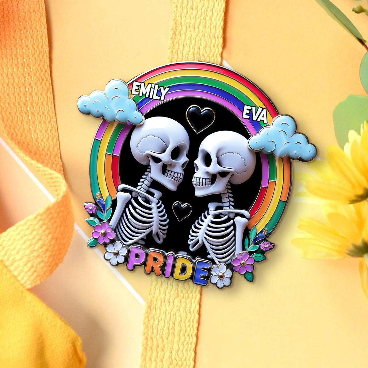 Be Kind Be Proud - Personalized LGBT Support Pin