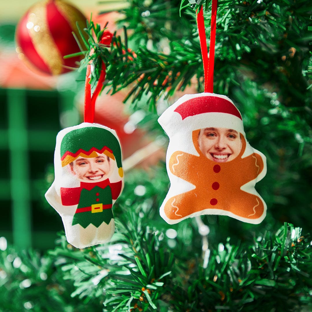 Cutout Photos - Personalized Plush Hanging Ornament