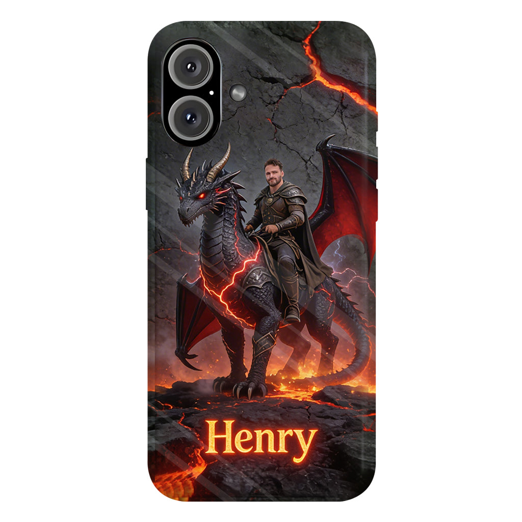 Flying With The Dragon - Personalized Dragon Full Print Phone Case