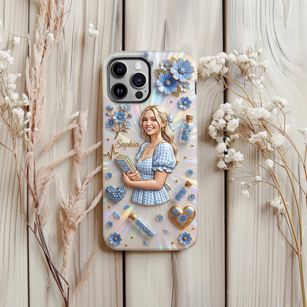 Floral Aesthetic - Personalized Flower Lover Full Print Phone Case