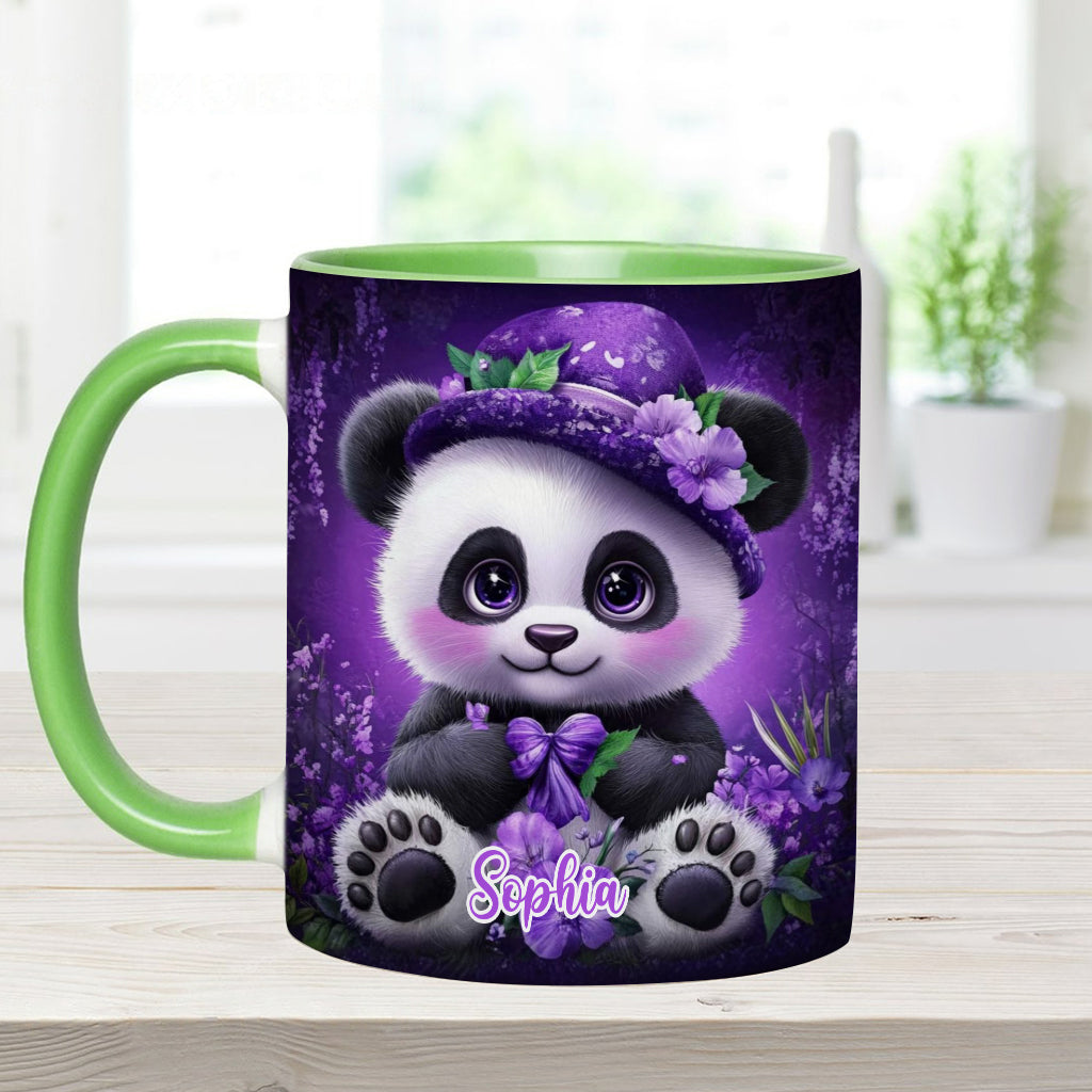 Cute Panda - Personalized Panda Lover Accent Mug