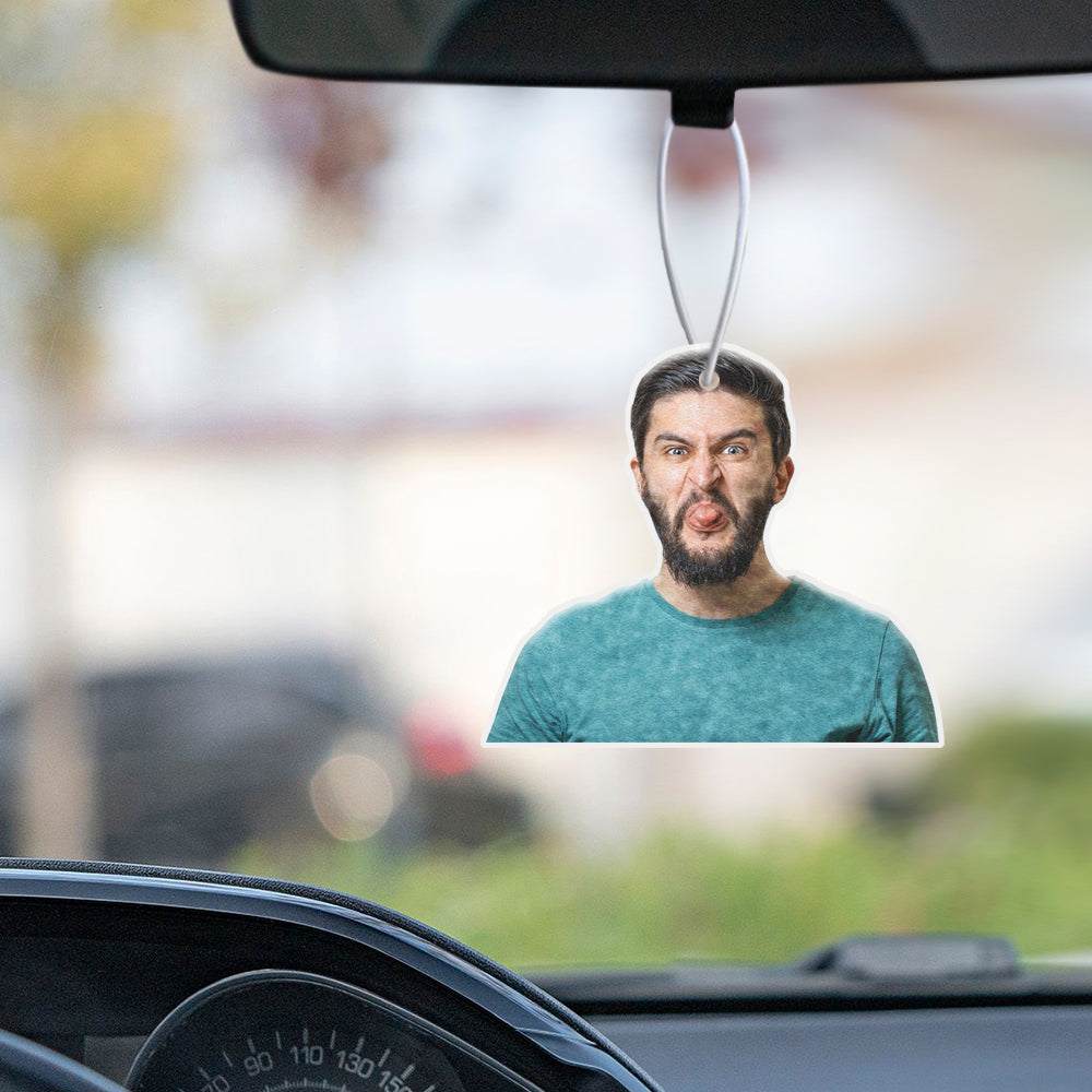 Funny Portrait - Personalized Portrait Air Freshener