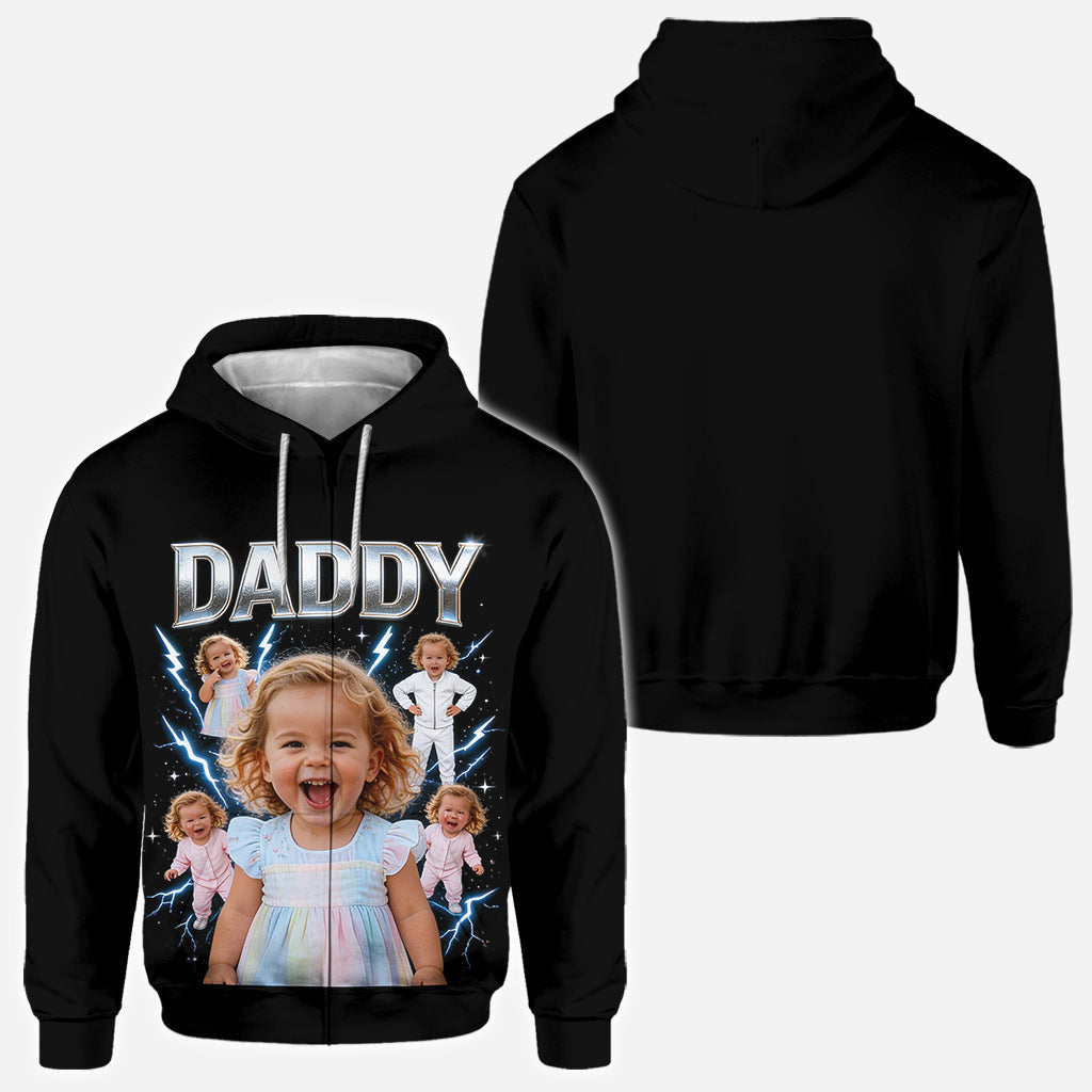 Daddy’s Greatest Gift - Personalized Father All Over Shirt