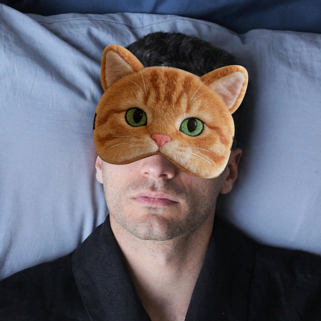 Happy Hours - Personalized Cat Cooling Sleep Mask