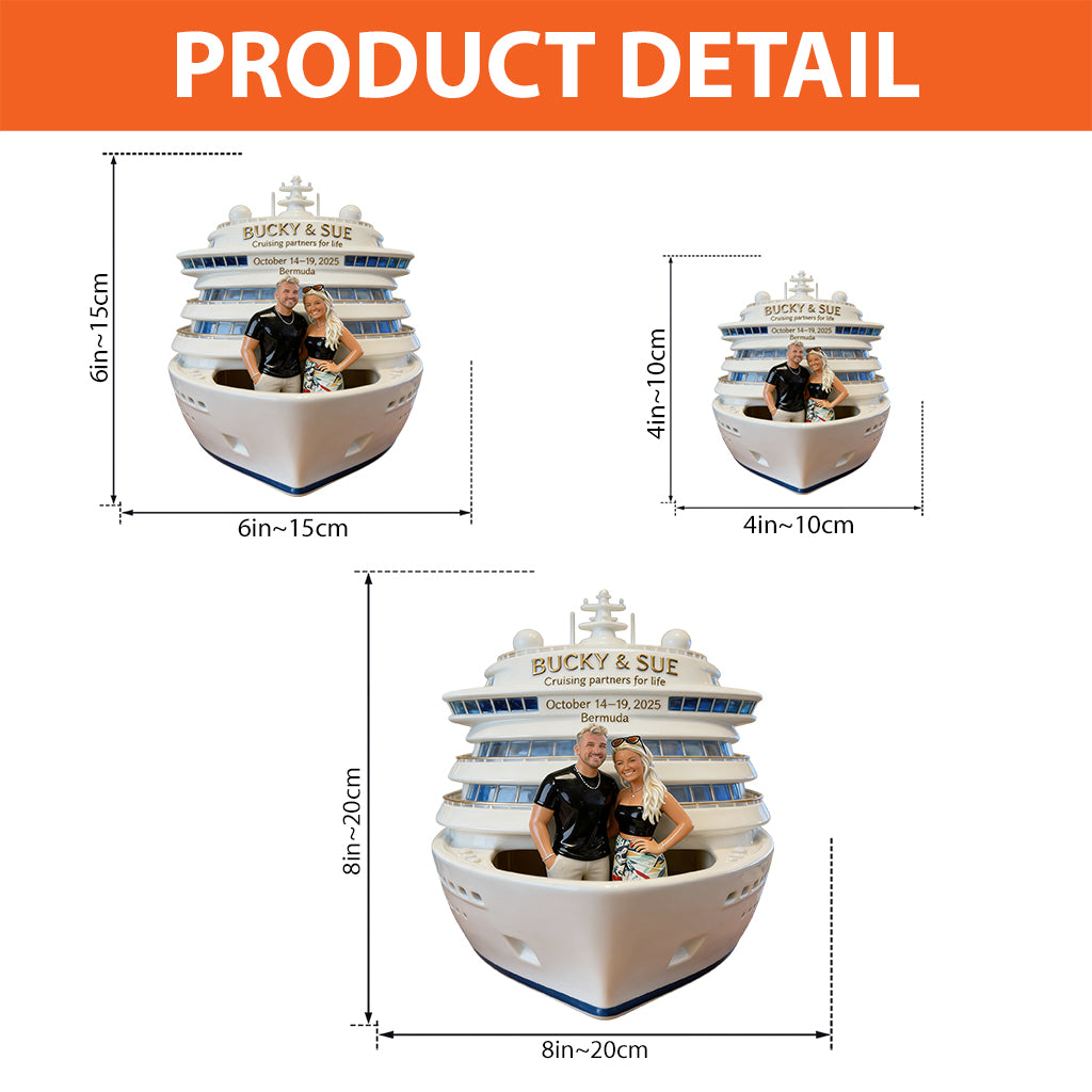 Cruise Memory - Personalized Cruising Custom Shaped Acrylic Plaque