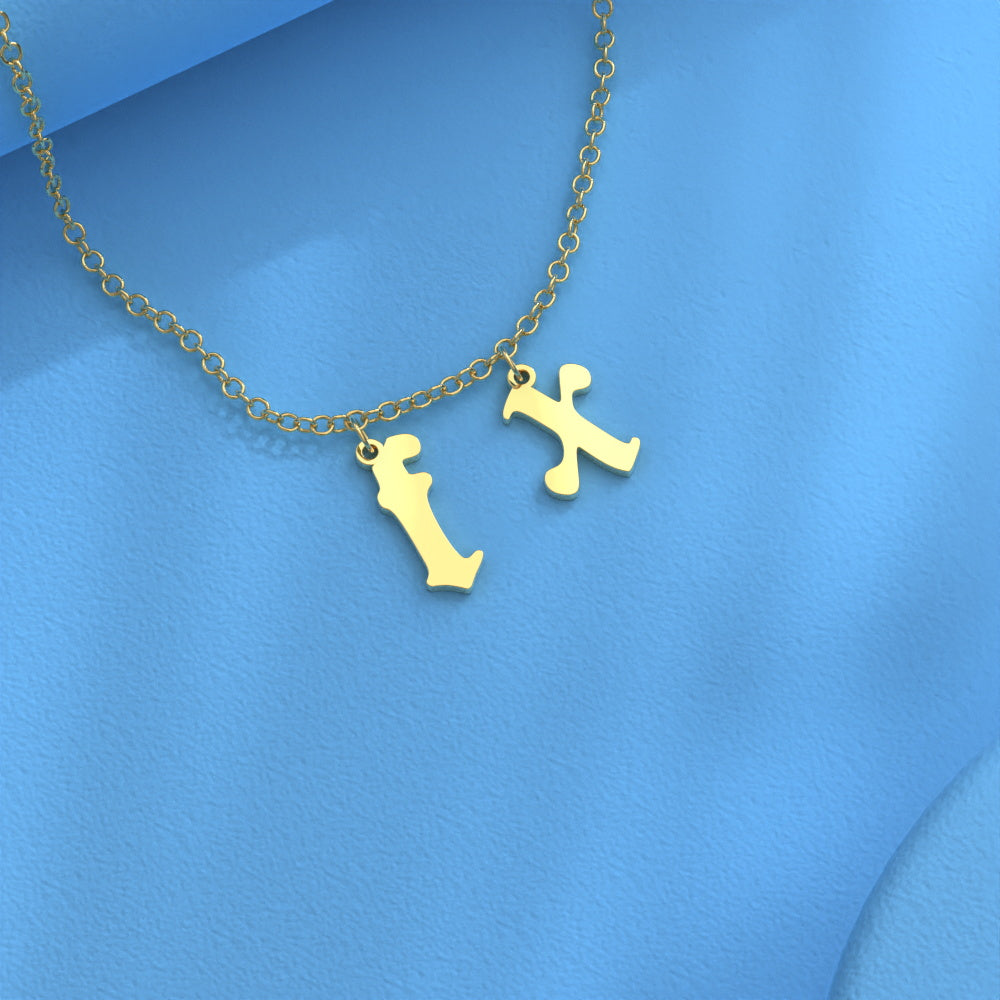 Any Letter - Personalized Initial Necklace