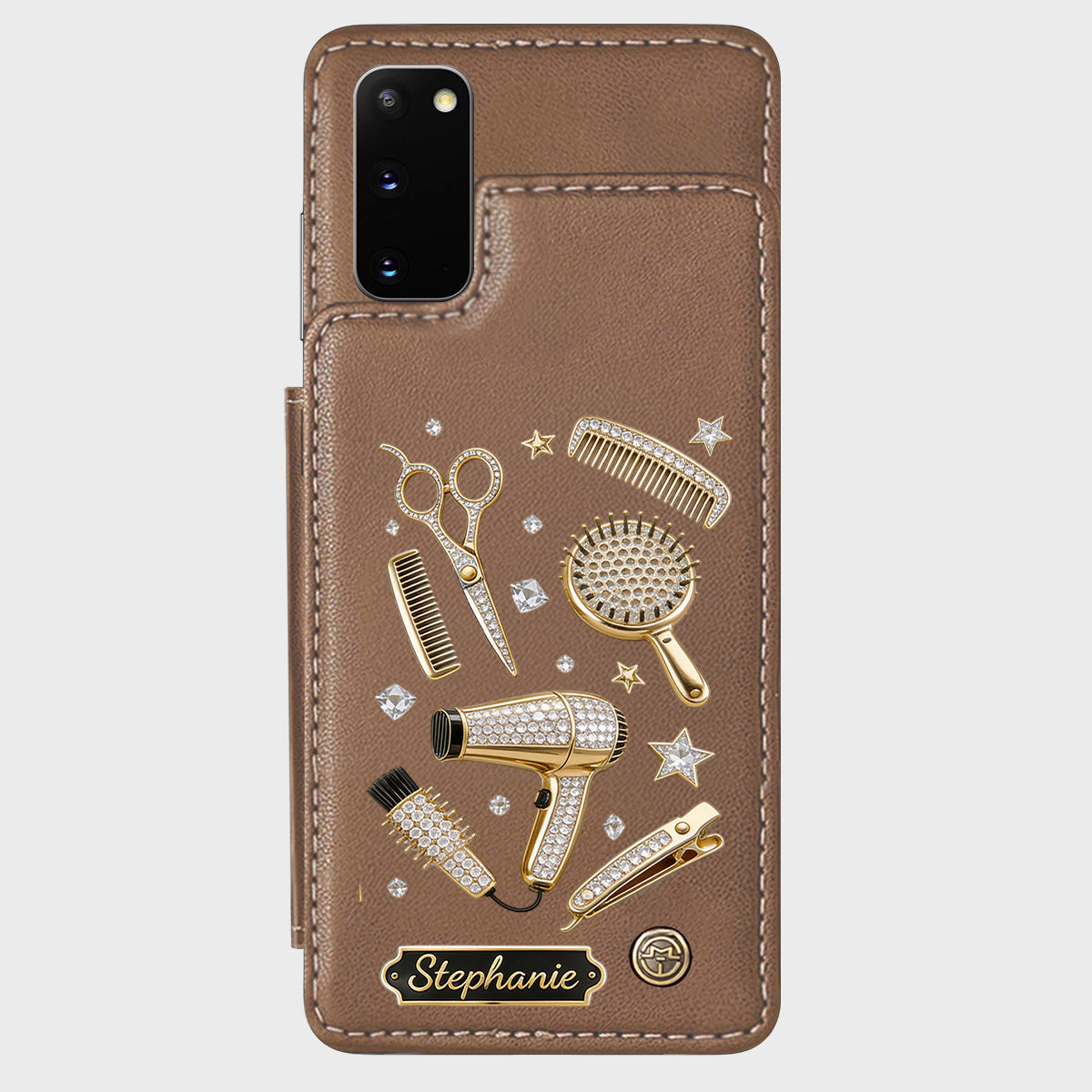Hairdresser Scissors Salon Decor - Personalized Hairdresser Wallet Phone Case