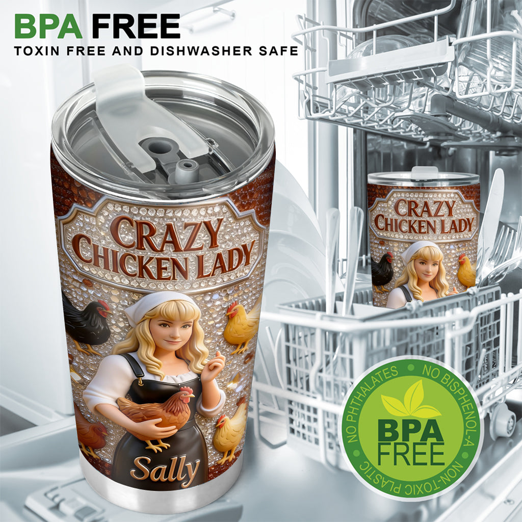 Custom Any Photo - Personalized Chicken Tumbler