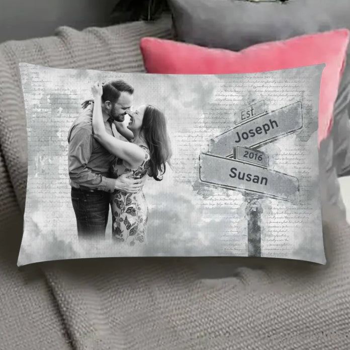 Custom Couple Poster - A Timeless Gift of Love