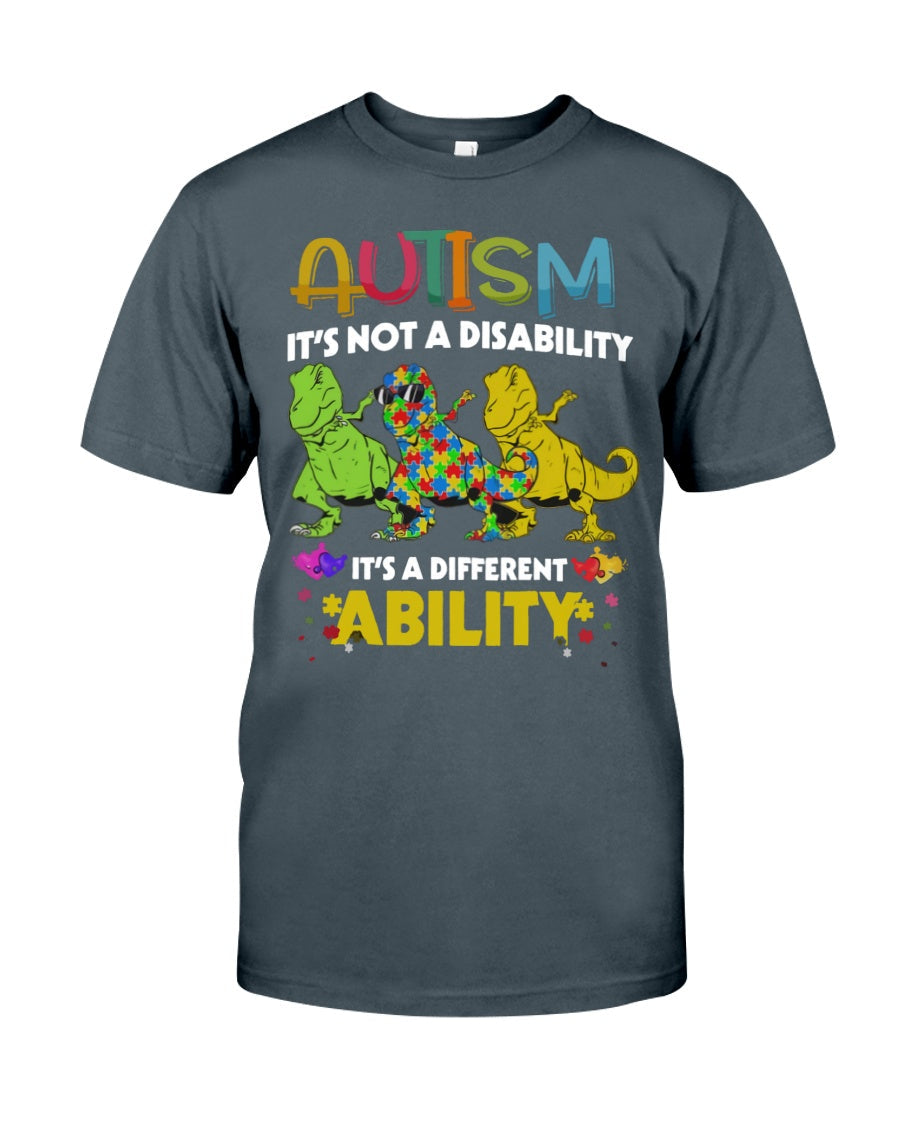 Autism A Different Ability - Autism Awareness T-shirt and Hoodie 0921