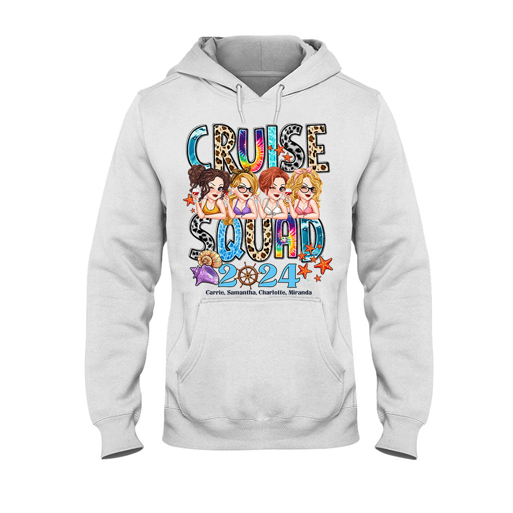 Cruise Squad 2024 - Personalized Cruising T-shirt And Hoodie