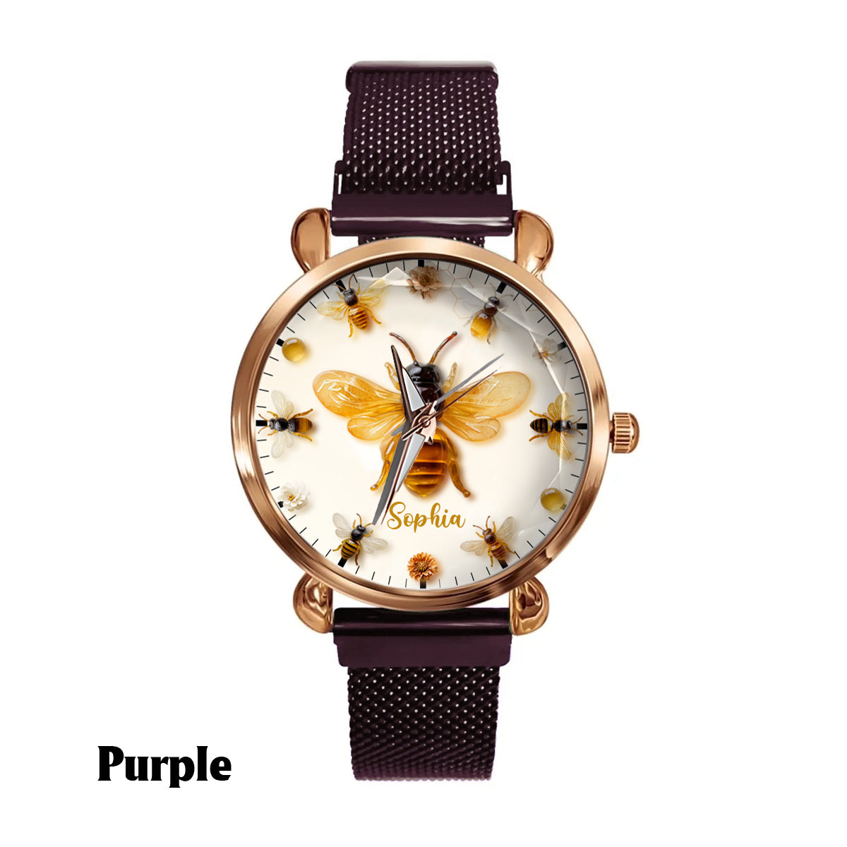 Just A Girl Who Loves Bees - Personalized Bee Women Hand Watch