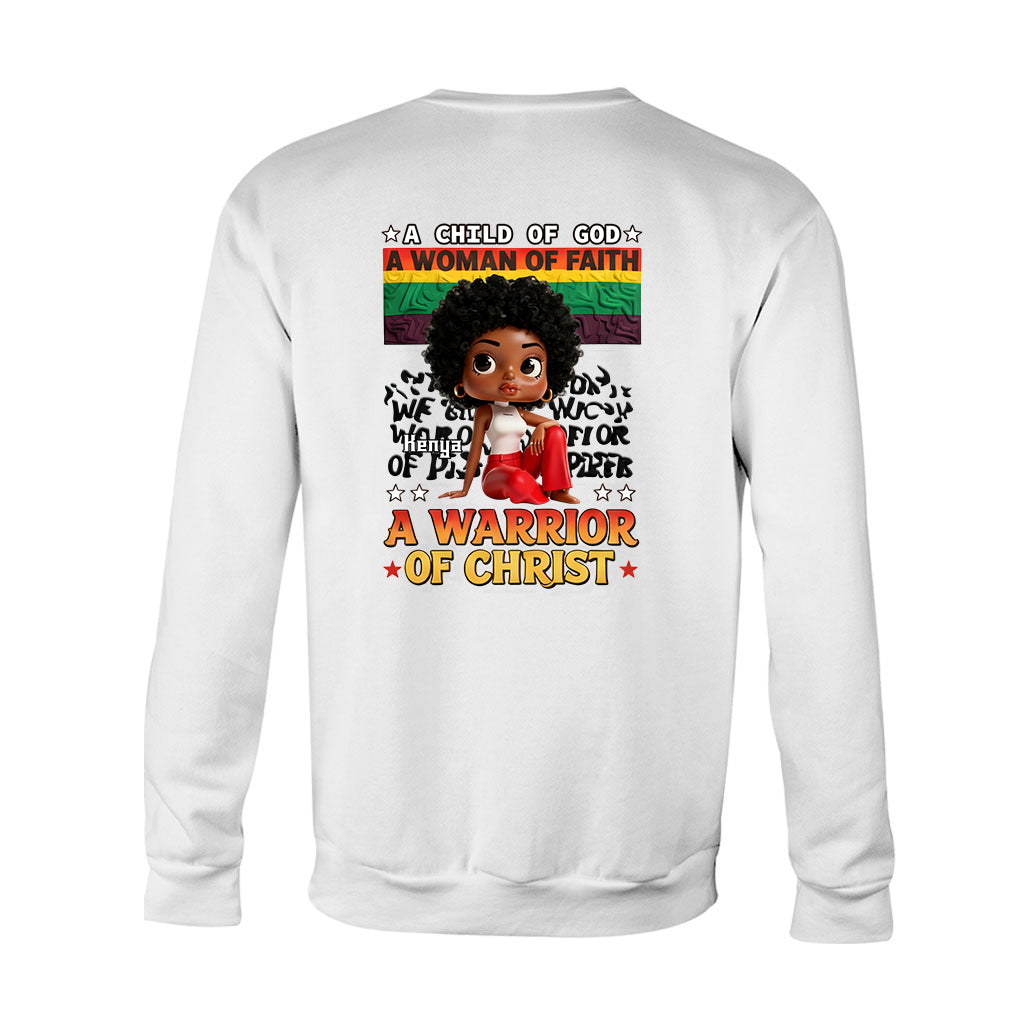 Faithful Black Woman - Personalized African American T-shirt And Hoodie