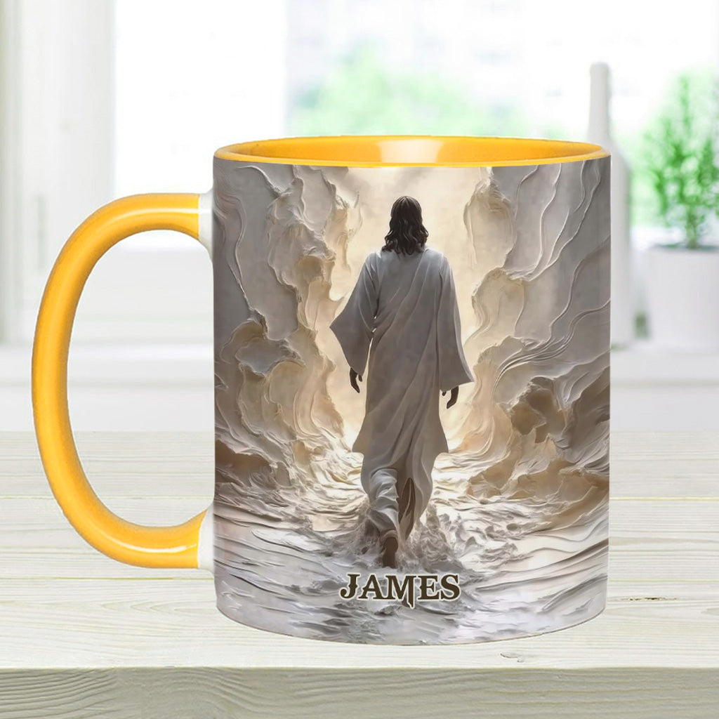 God Is Good All The Time - Personalized Christian Accent Mug