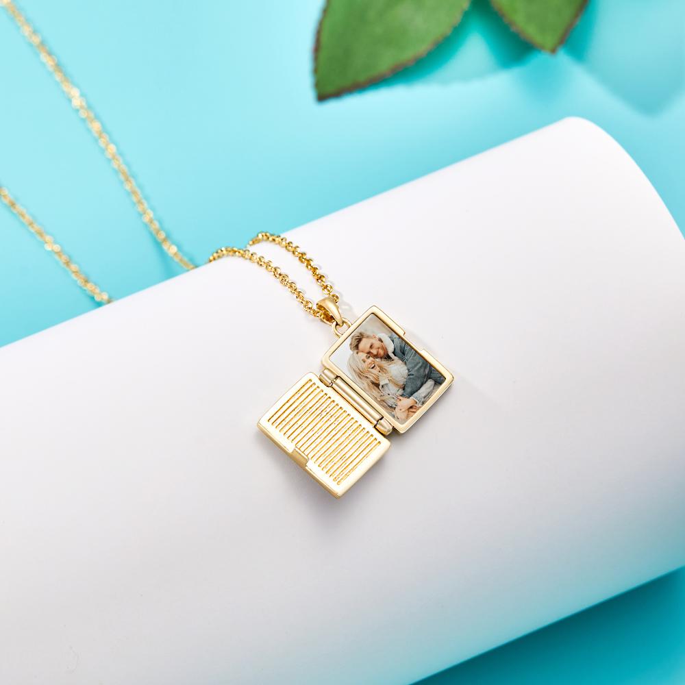 Any Photo Window - Personalized Photo Window Necklace
