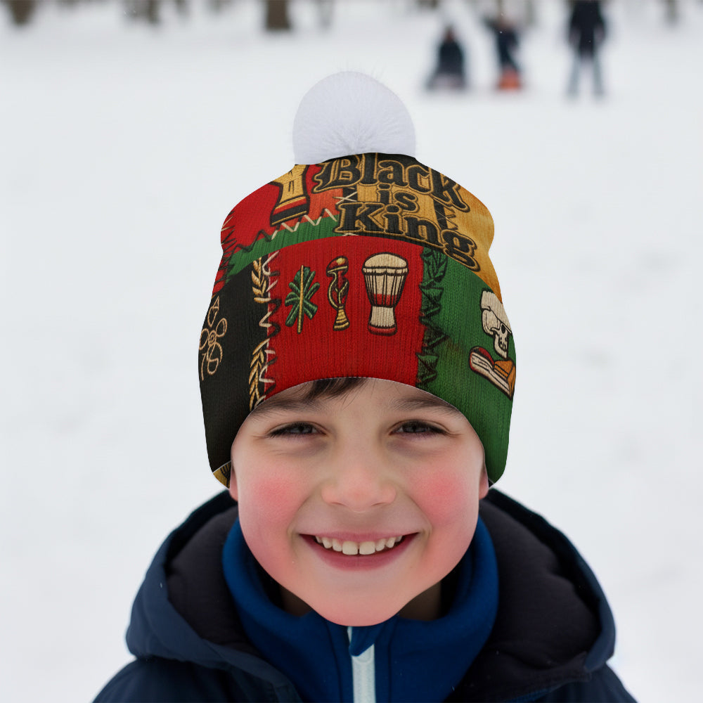 Black History Month - Personalized African American Beanie Hat