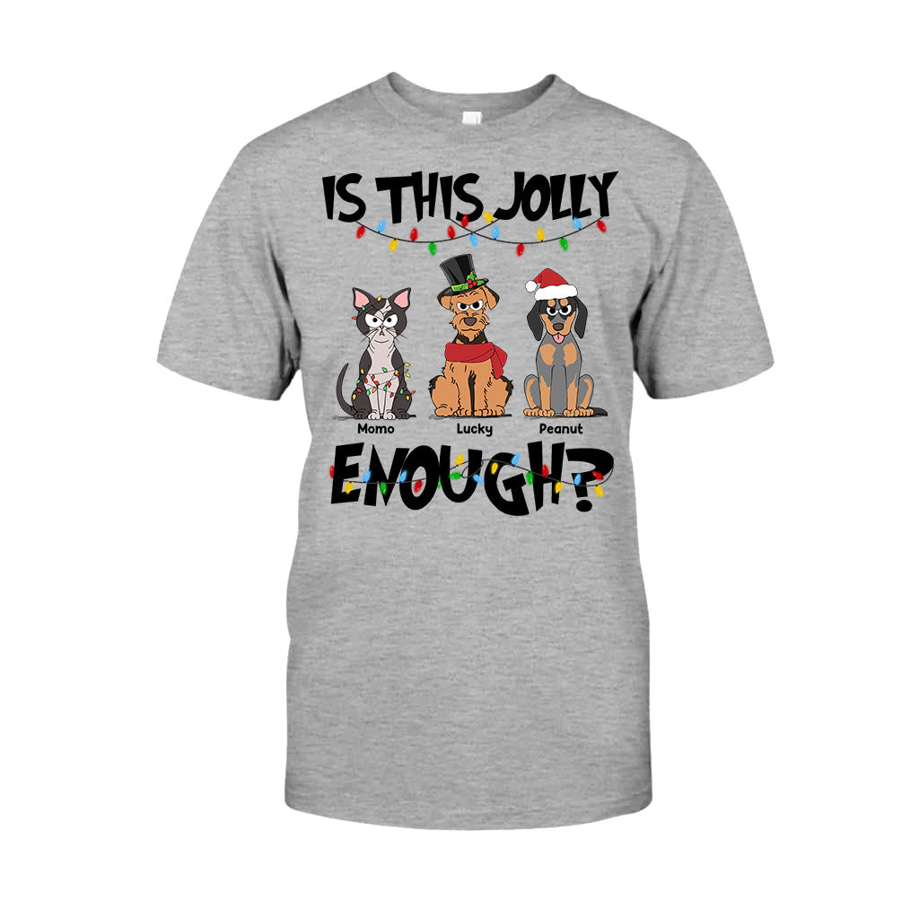 Is This Jolly Enough - Personalized Dog T-shirt And Hoodie