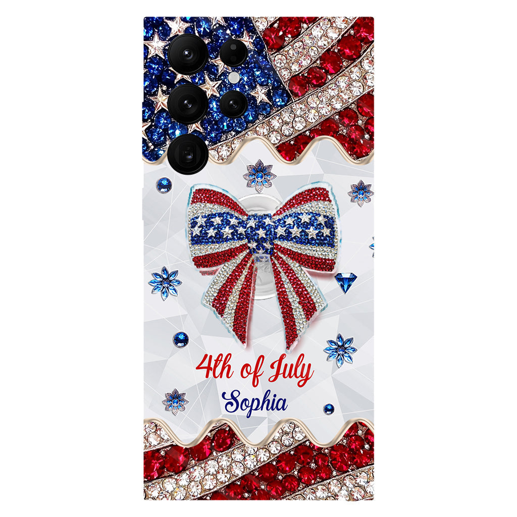 Independence Day - Personalized Independence Day/ 4th of July Full Print Phone Case & Phone Grip