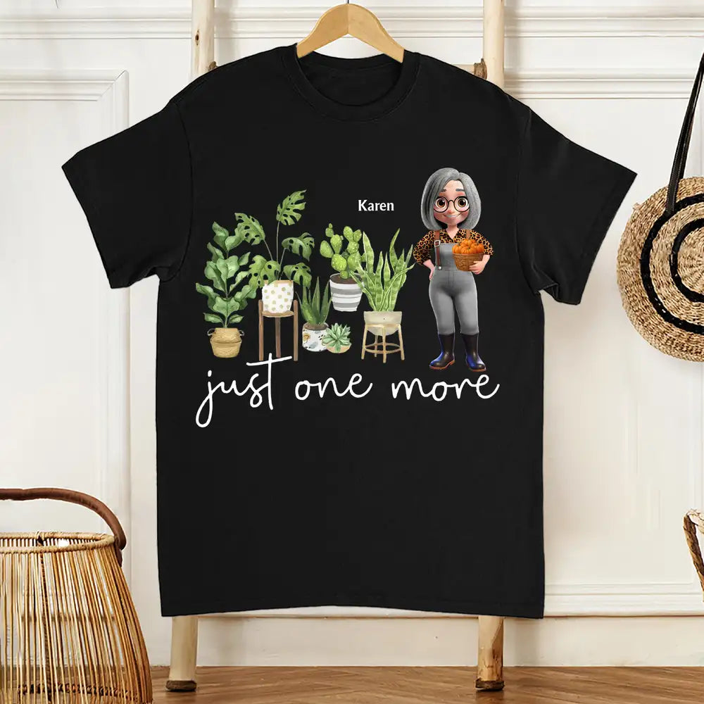Custom Plant Pattern Tee for Plant Lovers & Gift Options