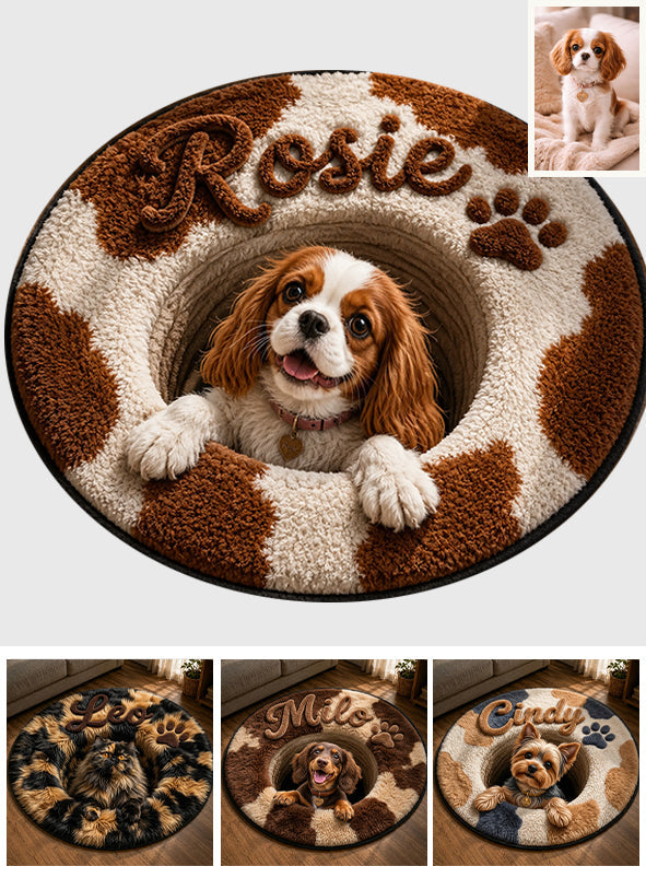 Beautiful Pet - Personalized Dog Non-Slip Tufted Rug