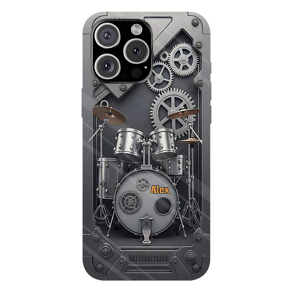 Drummer Life - Personalized Drummer Full Print Phone Case