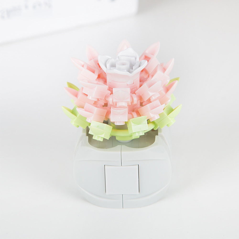 Botanical Flower Building Bricks - Personalized Botanical Flower Building Bricks