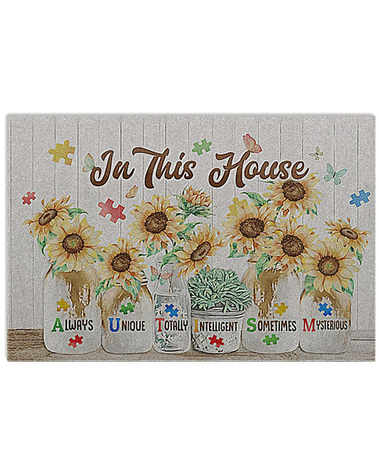 Autism In This House - Autism Awareness Poster 0921
