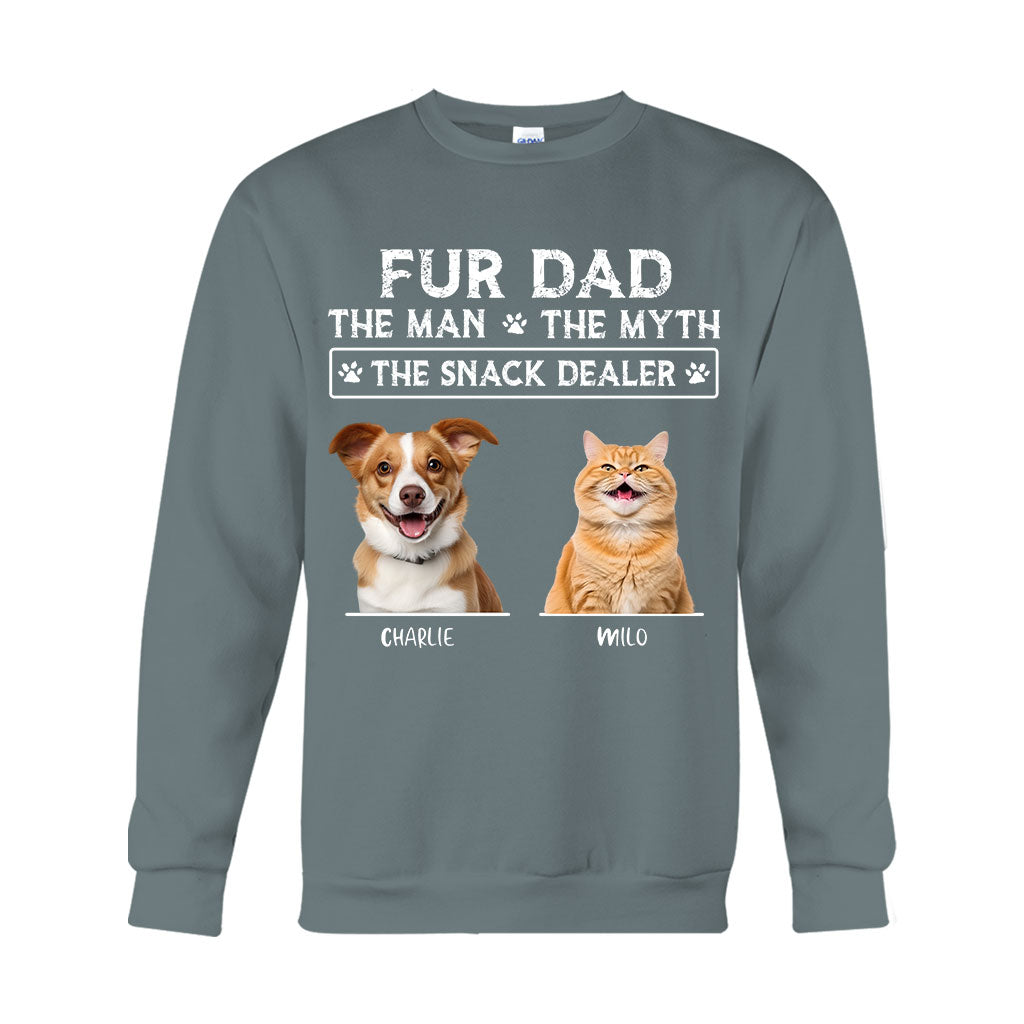 Fur Dad - Personalized Dog T-shirt And Hoodie