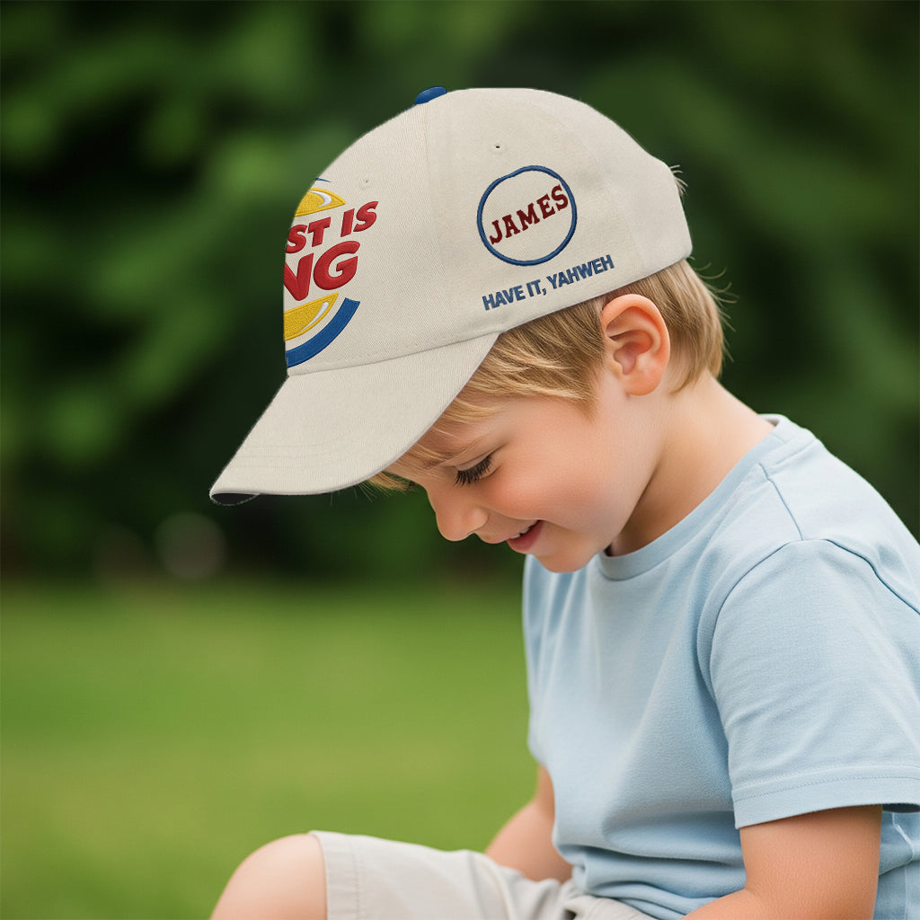 Christ Is King - Personalized Christian Classic Cap